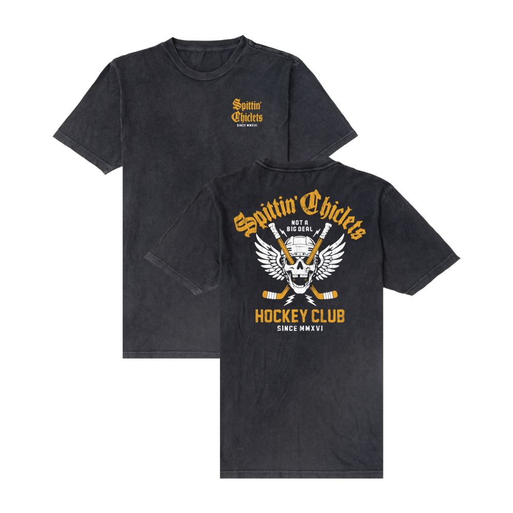 Black SC Skull Wings Tee