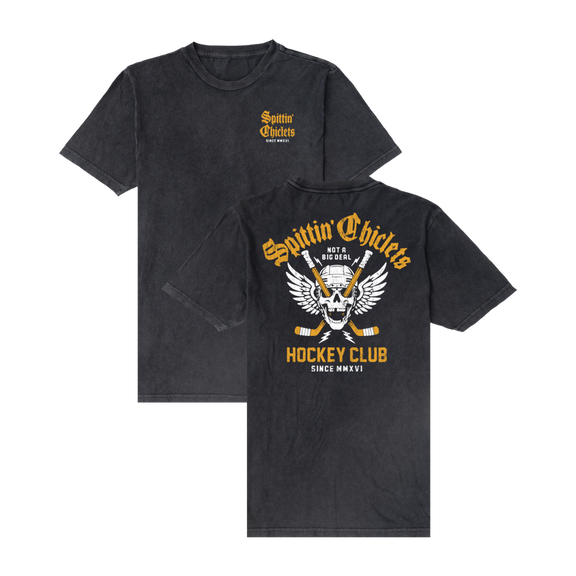 Black SC Skull Wings Tee