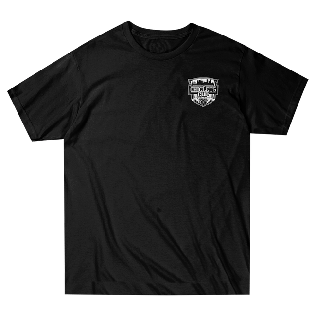 CC Skull Tee, Black, front