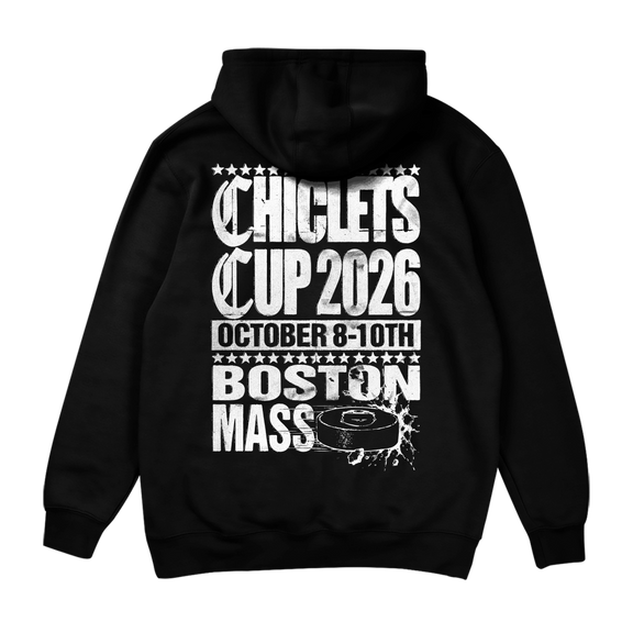 Chiclets Cup 2026 Hoodie, Black, back